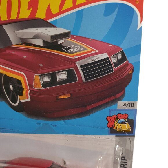 2021 Hot Wheels 86 Ford Thunderbird Pro Stock HW Drag Strip Series 107/250 Red - Picture 5 of 7